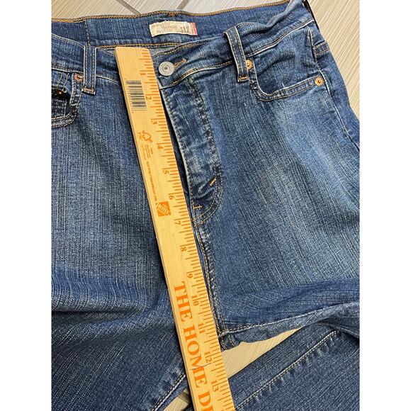 y2k grunge streetwear 00s 90s Levi’s 512 perfectly slimming bootcut jeans sz 12m - Picture 4 of 12
